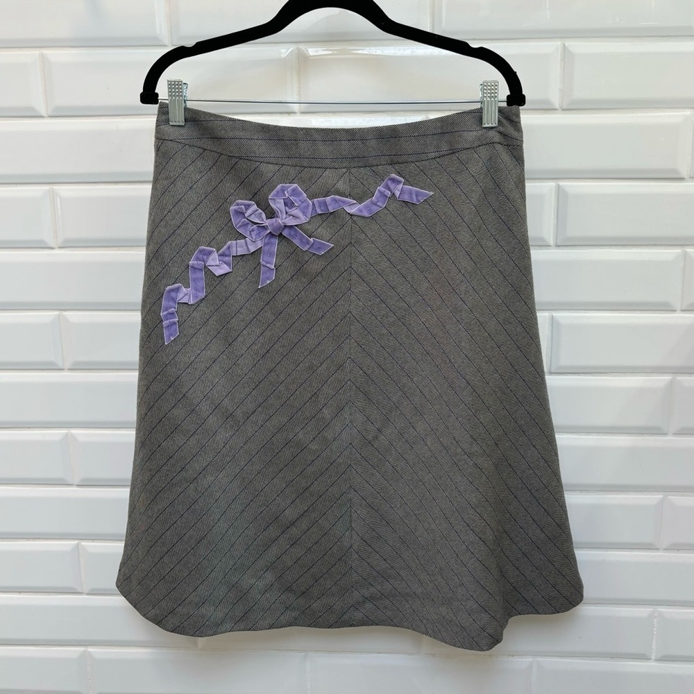 Vintage Harvé Benard Wool A-Line Skirt Size 12